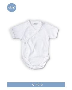 Ellepi Body Caldo Cotone Neonato Apertura sul Davanti Mezza Manica