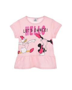 T Shirt Minnie e Paperina Rosa