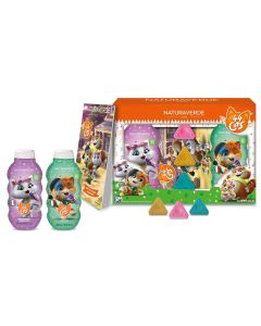 44 Gatti Cofanetto Regalo Bagnetto Naturaverde Kids