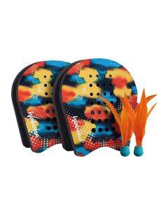 Waboba BattleBird Set – Gioco da Esterno per Famiglie con 2 Racchette e Volano