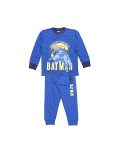 Batman Pigiama Lungo Primaverile Blu