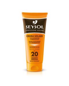 Seysol Crema Solare SPF 20 media con acceleratore di abbronzatura 200ml