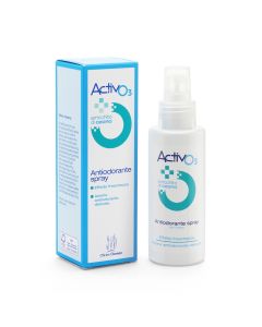 Activo3 Antiodorante Spray, 100ml - Deodorante Eco Spray