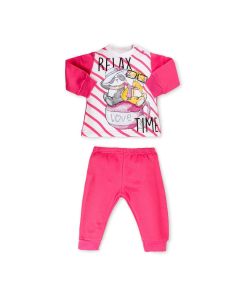 Ellepi Pigiama Bimba Felpa Panda e Tigre