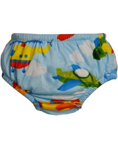 Ellepi Costumino Contenitivo Bambino Azzurro Aereoplani