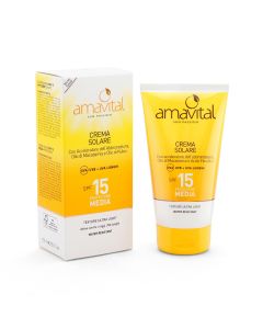 Crema Solare spf 15, 150ml - Amavital Sun Passion
