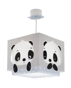 Lampadario sospensione Panda Azzurro