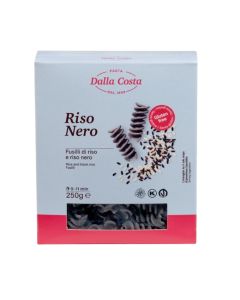 Dalla Costa Fusilli Riso Nero Senza Glutine Confezione Risparmio 8x250gr