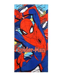 Telo Bagno e Mare Spiderman Blu