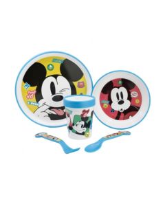 Topolino Set Pranzo antiscivolo 5 pezzi