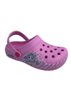 Ciabatta Simil Crocs Lol Surprise Rosa