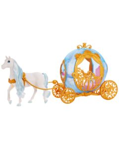 Carrozza di Cenerentola con Cavallo Bianco Principesse Disney