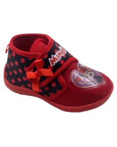 Pantofola Minnie Rossa con Fiocco