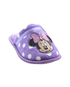 Ciabatte Pantofola Minnie Pois viola