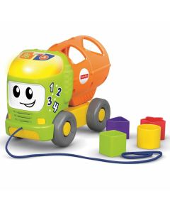 Fisher-Price Camioncino Cercaforme Giocattolo per Bambini con Suoni e Frasi