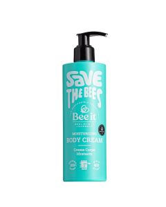 Bee it Crema Corpo Idratante 300ml – Nutriente per Pelle Secca e Disidratata con Miele Biologico, Propoli e Vitamine