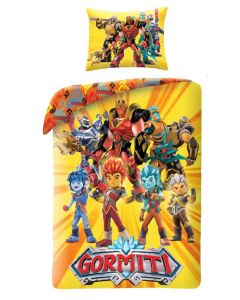 Parure Copripiumino Gormiti Gialllo