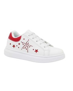 Scarpe Sneakers Bambina Stelle Love Details Fuxia