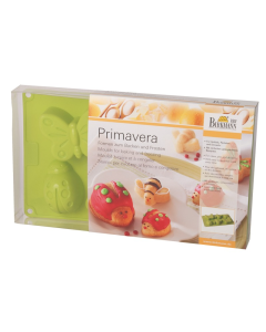 Set Stampi in Silicone &quot;&quot;Primavera&quot;&quot; per Biscotti e Mini Torte - Birkmann