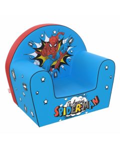 Spiderman Poltroncina Morbida per Bambini Marvel, Sfoderabile e Lavabile , ideale per cameretta e area gioco