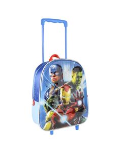 Trolley Asilo Avengers Blu