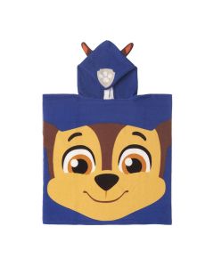 Asciugamano Poncho in microfibra Chase Paw Patrol