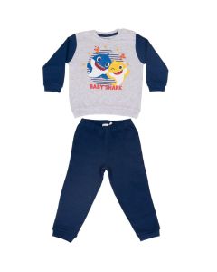 Pigiama lungo Baby Baby Shark Blu