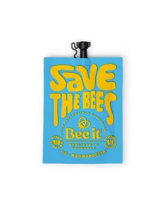Bee it Bagnodoccia Rigenerante 50ml – Bagnoschiuma Naturale Biologico con Miele e Propoli, Idratante e Lenitivo, Eco-Pack