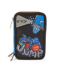 Astuccio Scuola completo a 3 Zip Slam Dunk Giochi Preziosi