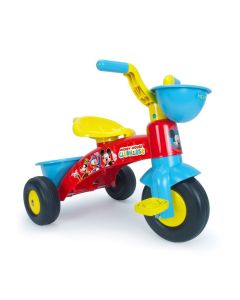 Triciclo Disney Mickey Mouse con cestino e portagiochi