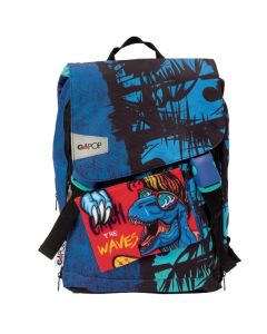 GOPOP Zaino Scuola Estensibile T-Rex Auguri Preziosi