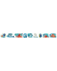 Dory e Nemo Bordo adesivo cameretta bianco