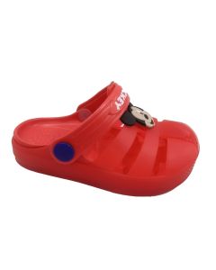 Sandalo Sabot Mickey Mouse 3D Rosso