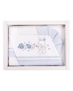 Set Lenzuola Lettino Bebè Cielo Ellepi
