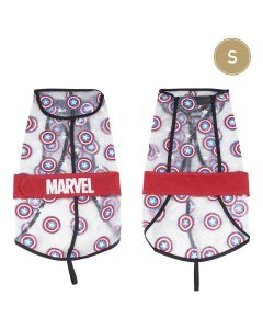 Impermeabile per cani Capitan America S