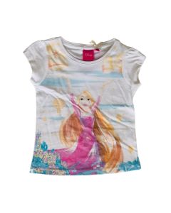 T Shirt Rapunzel Principesse Disney In Cotone Organico