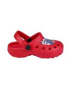 Sandalo simil crocs Miraculous LadyBug ROSSO