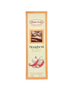 Dalla Costa Spaghetti all'aglio e peperoncino confezione risparmio 20x500 grammi