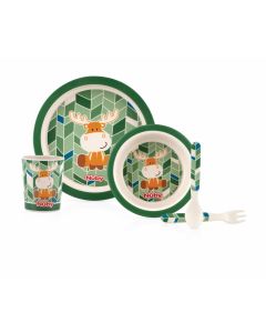 Set Pappa in bambù Alce by Nuby