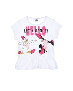 T Shirt Minnie e Paperina Bianca