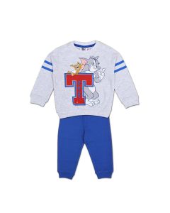 Pigiama Baby Tom&Jerry Autunno Inverno Grigio