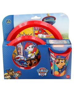 Set pranzo 3 pezzi Paw Patrol