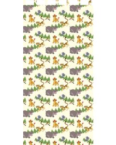 Tenda per Finestre Cameretta il Re Leone in Voile Trasparente