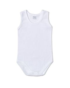 Ellepi Body Intimo Bambini Senza Maniche Bianco