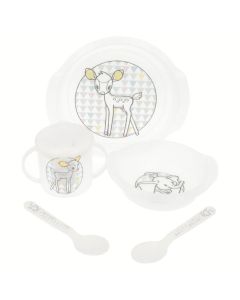 Set Pappa 5 pezzi Disney Animals Bambi e Dumbo